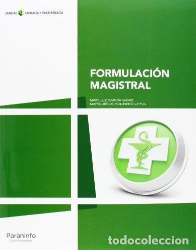 books: FORMULACION MAGISTRAL - MOLINERO LEYVA, MARIA JESUS