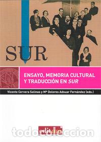 Livres: ENSAYO, MEMORIA CULTURAL Y TRADUCCION EN SUR - CERVERA SALINAS, VICENTE