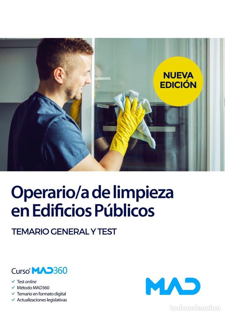 Libros: OPERARIO/A DE LIMPIEZA EN EDIFICIOS PUBLICOS. TEMARIO GENERA - 7 EDITORES
