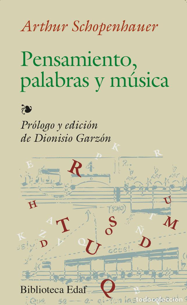 B&uuml;cher: PENSAMIENTO PALABRAS Y MUSICA - SHOPENHAUER, A