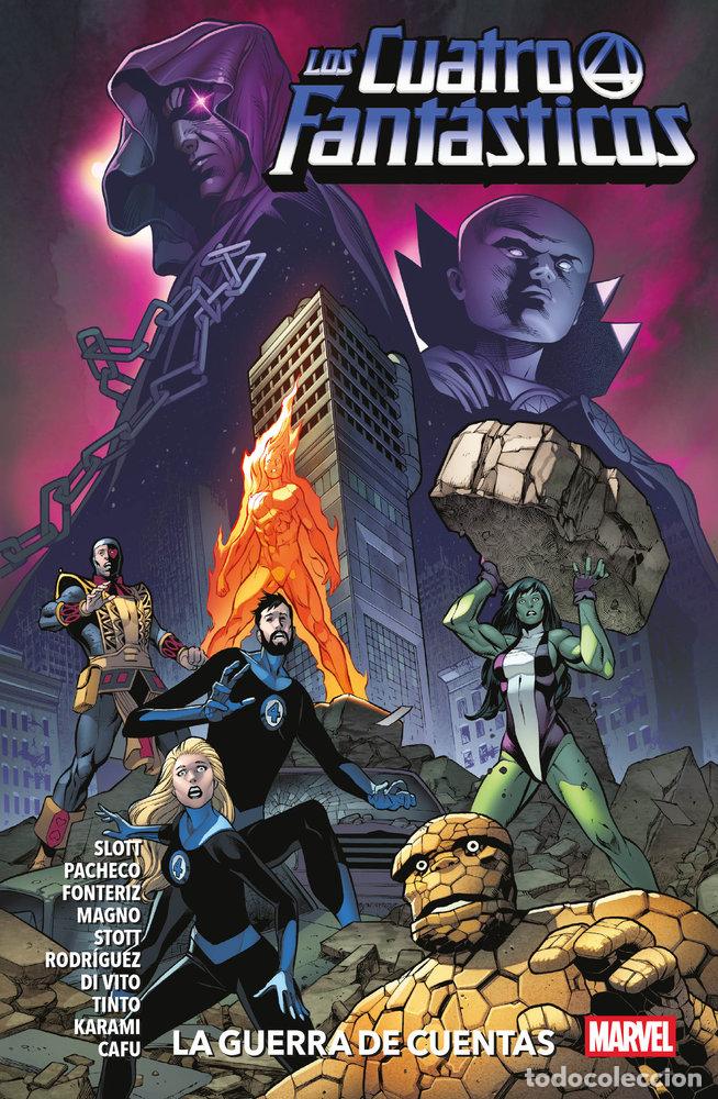 Libri: LOS CUATRO FANTASTICOS 10 LA GUERRA DE CUENTAS - CAFU