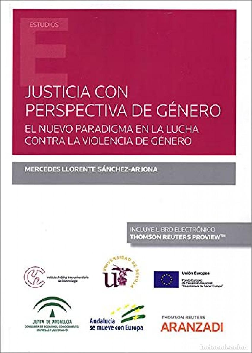 Libros: JUSTICIA CON PERSPECTIVA DE G&Eacute;NERO - Llorente S&aacute;nchez Arjona, Mercedes