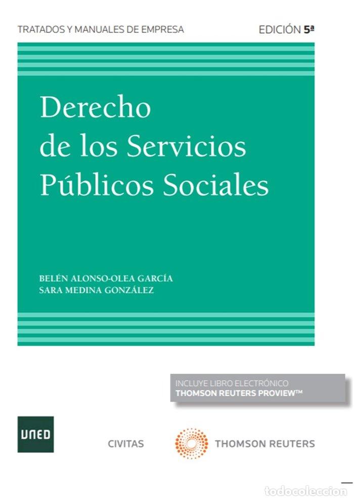 Livres: DERECHO DE LOS SERVICIOS PUBLICOS SOCIALES - ALONSO OLEA GARCIA, BELEN