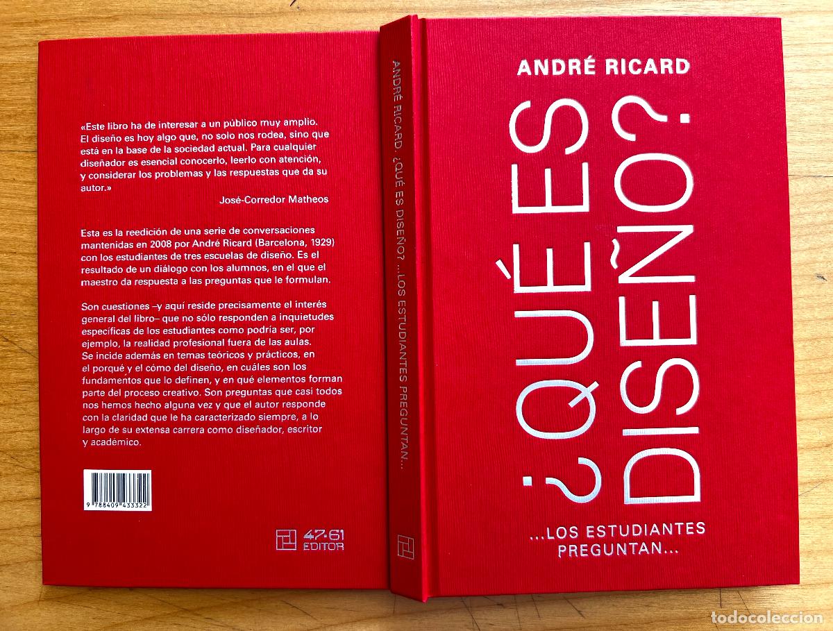 books: &iquest;QU&Eacute; ES DISE&Ntilde;O? - RICARD SALA, ANDR&Eacute;