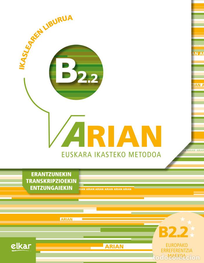 books: ARIAN B2.2 IKASLEAREN LIBURUA (+CD AUDIOA) - BATZUK