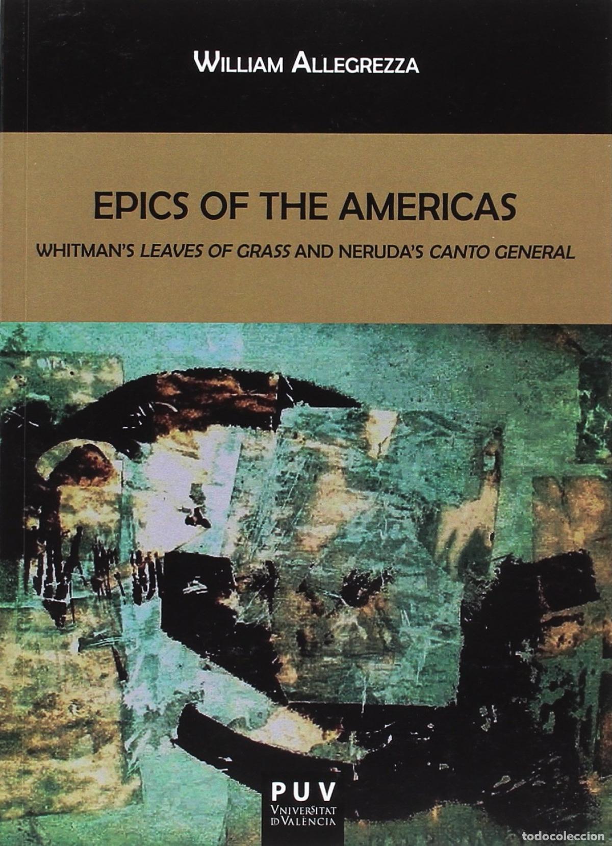 Libri: EPICS OF THE AMERICAS - Allegrezza, William