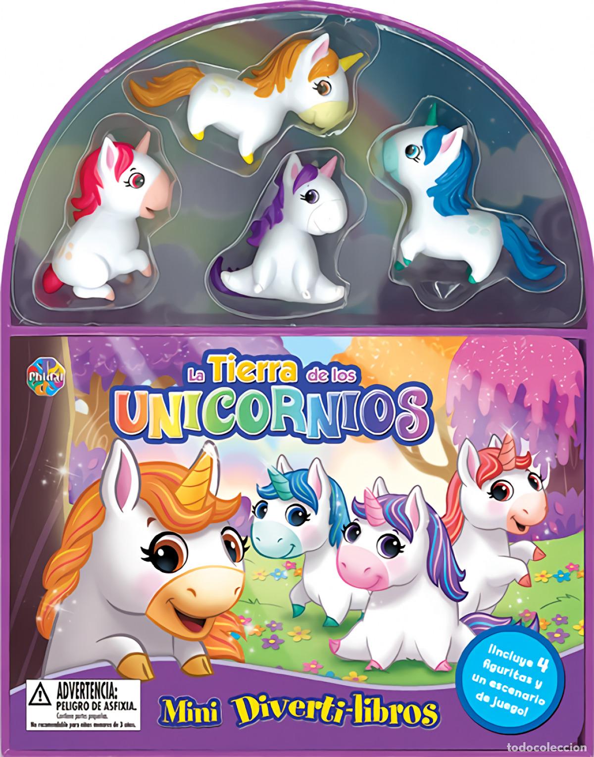 Libri: LA TIERRA DE LOS UNICORNIOS (MINI DIVERTI-LIBROS) - AA.VV.