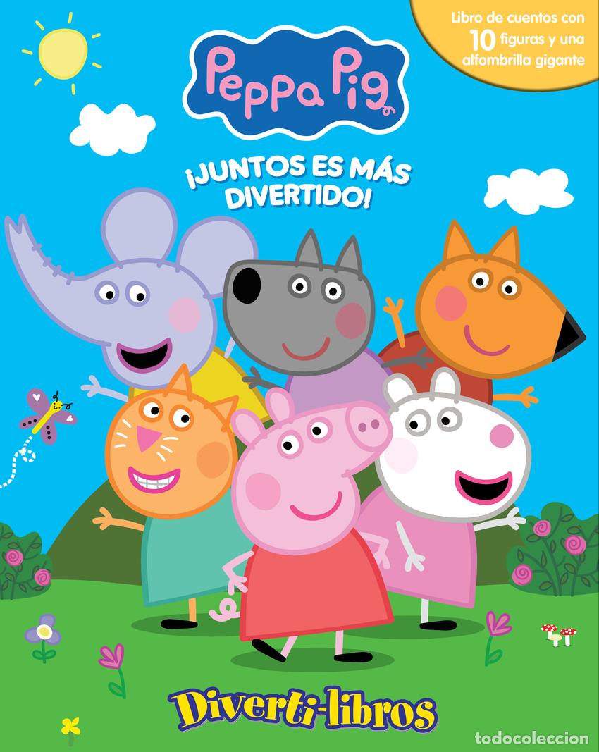 Libros: PEPPA PIG - &iexcl;MEJOR JUNTOS! (DIVERTI-LIBROS) - AA.VV.