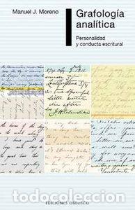 books: GRAFOLOGIA ANALITICA - MORENO, MANUEL J