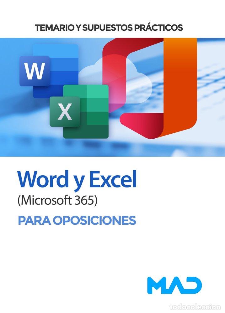 Livros: WORD Y EXCEL MICROSOFT 365 TEMARIO SUPUESTOS PRACTICOS - AA.VV