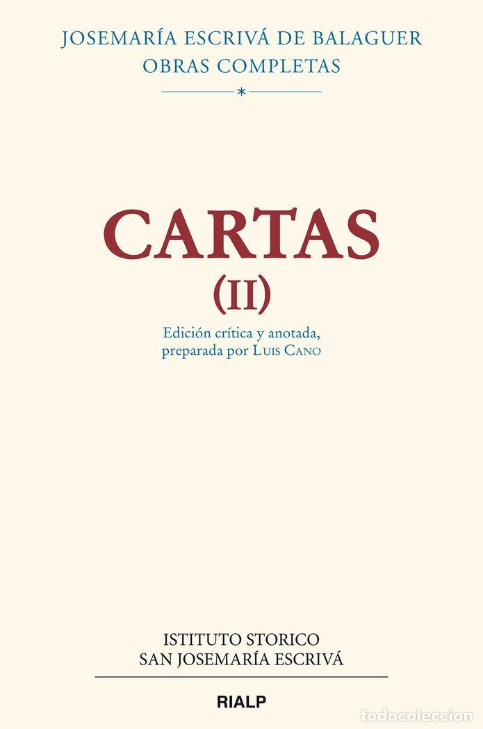 Libros: CARTAS II - JOSEMARIA ESCRIVA DE BALAGUER