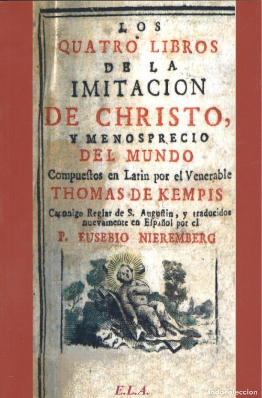 B&uuml;cher: IMITACI&Oacute;N DE CRISTO - SIN AUTOR Traducci&oacute;n: Nieremberg, Juan Eusebio