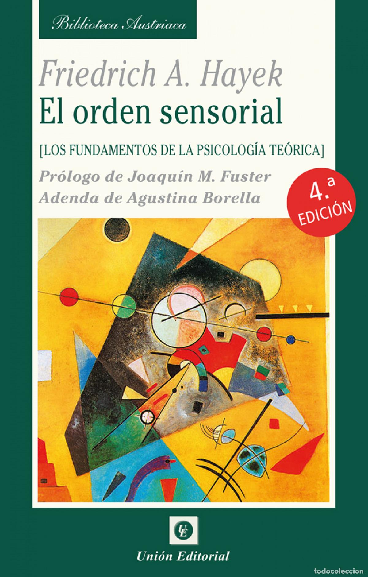 Libri: EL ORDEN SENSORIAL - Hayek, Friedrich August von