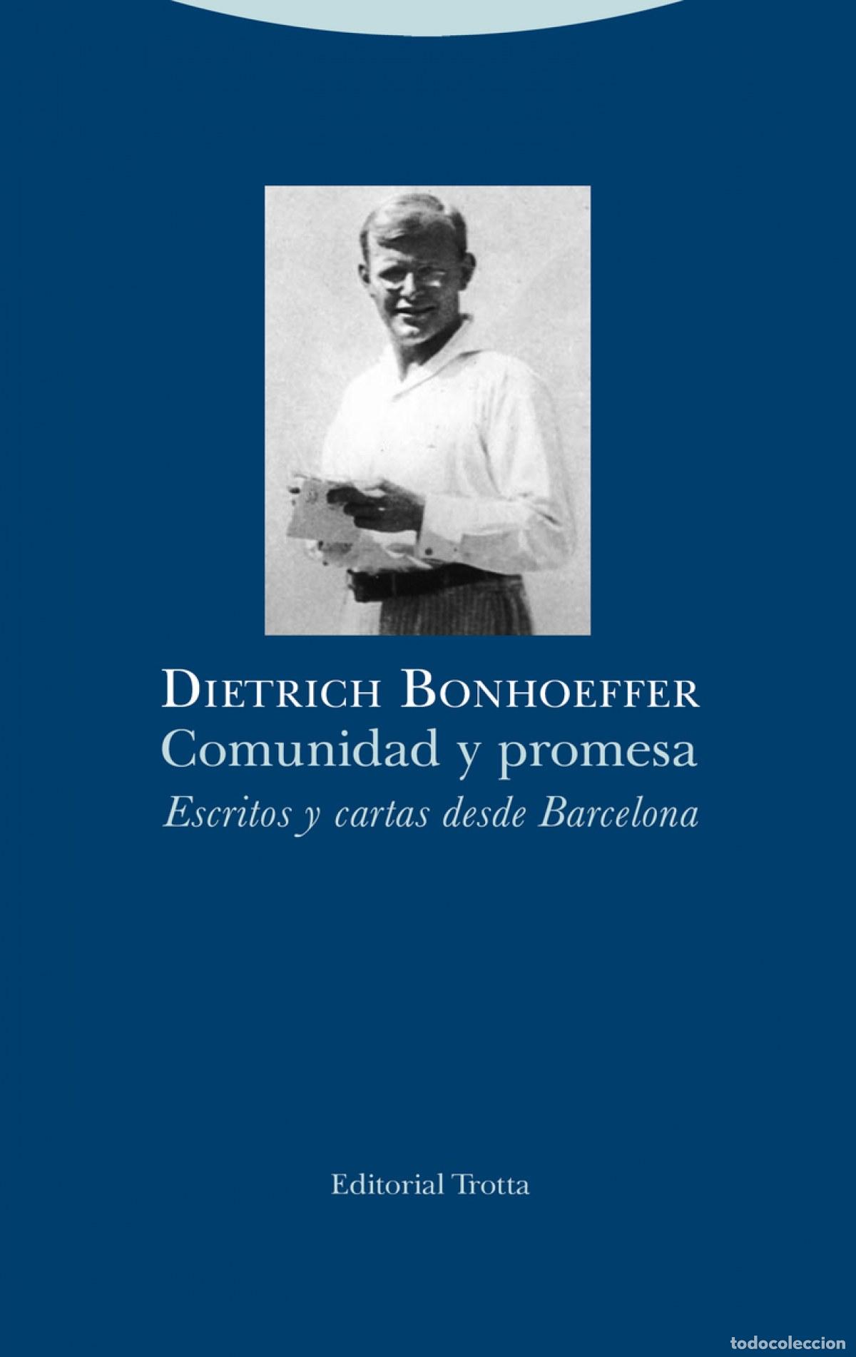 books: COMUNIDAD Y PROMESA - Dietrich, Bonhoeffer