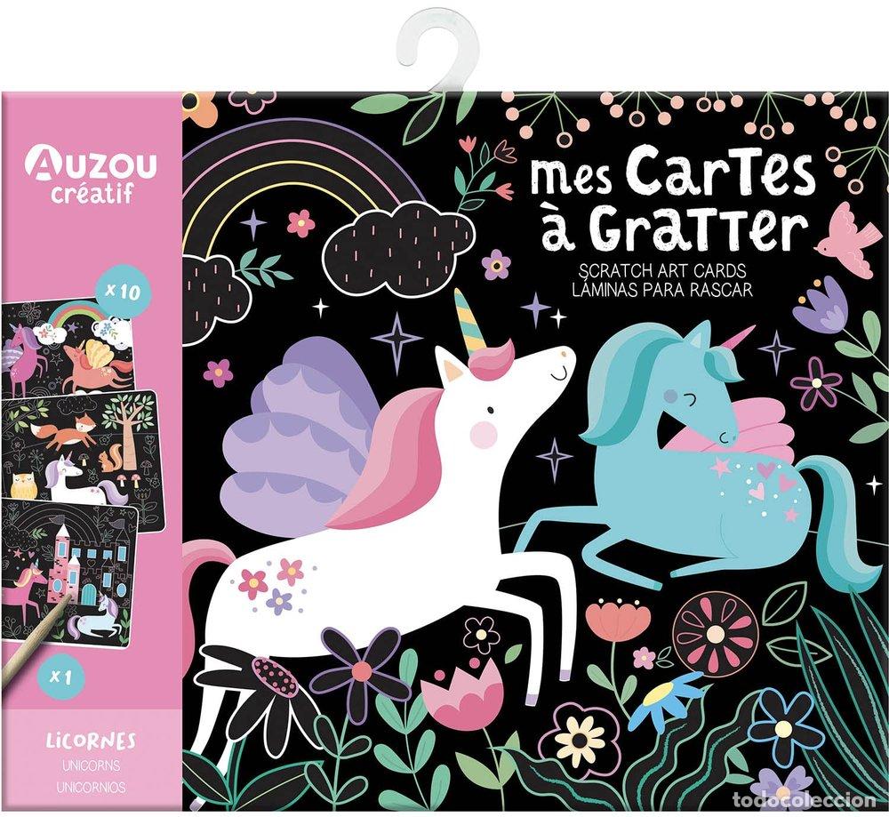 Libros: LAMINAS PARA RASCAR UNICORNIOS - FAYE BUCKINGHAM
