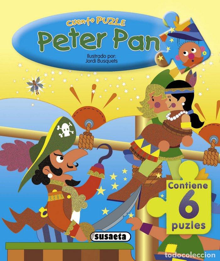 Libros: PETER PAN CON 6 PUZZLES - AA.VV