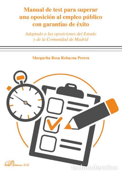 books: MANUAL DE TEST PARA SUPERAR UNA OPOSICION AL EMPLEO PUBLICO - ROBAYNA PERERA, MARGARITA ROSA