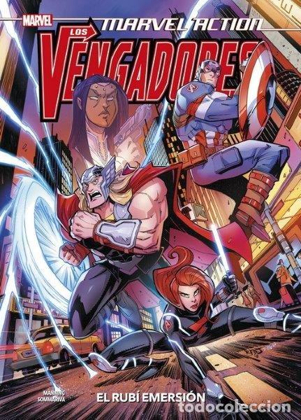 Libros: MARVEL ACTION LOS VENGADORES 2 EL RUBI EMERSON - SOMMARIVA, JON