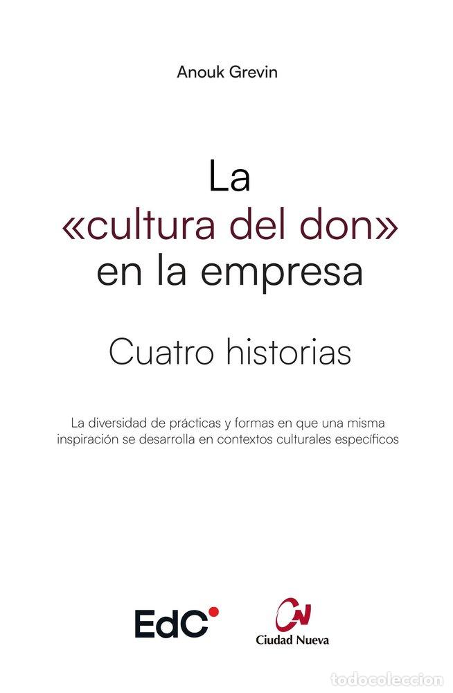 Livros: LA CULTURA DEL DON EN LA EMPRESA - GREVIN, ANOUK