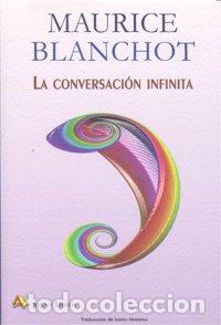 Libros: CONVERSACION INFINITA,LA - BLANCHOT, MAURICE