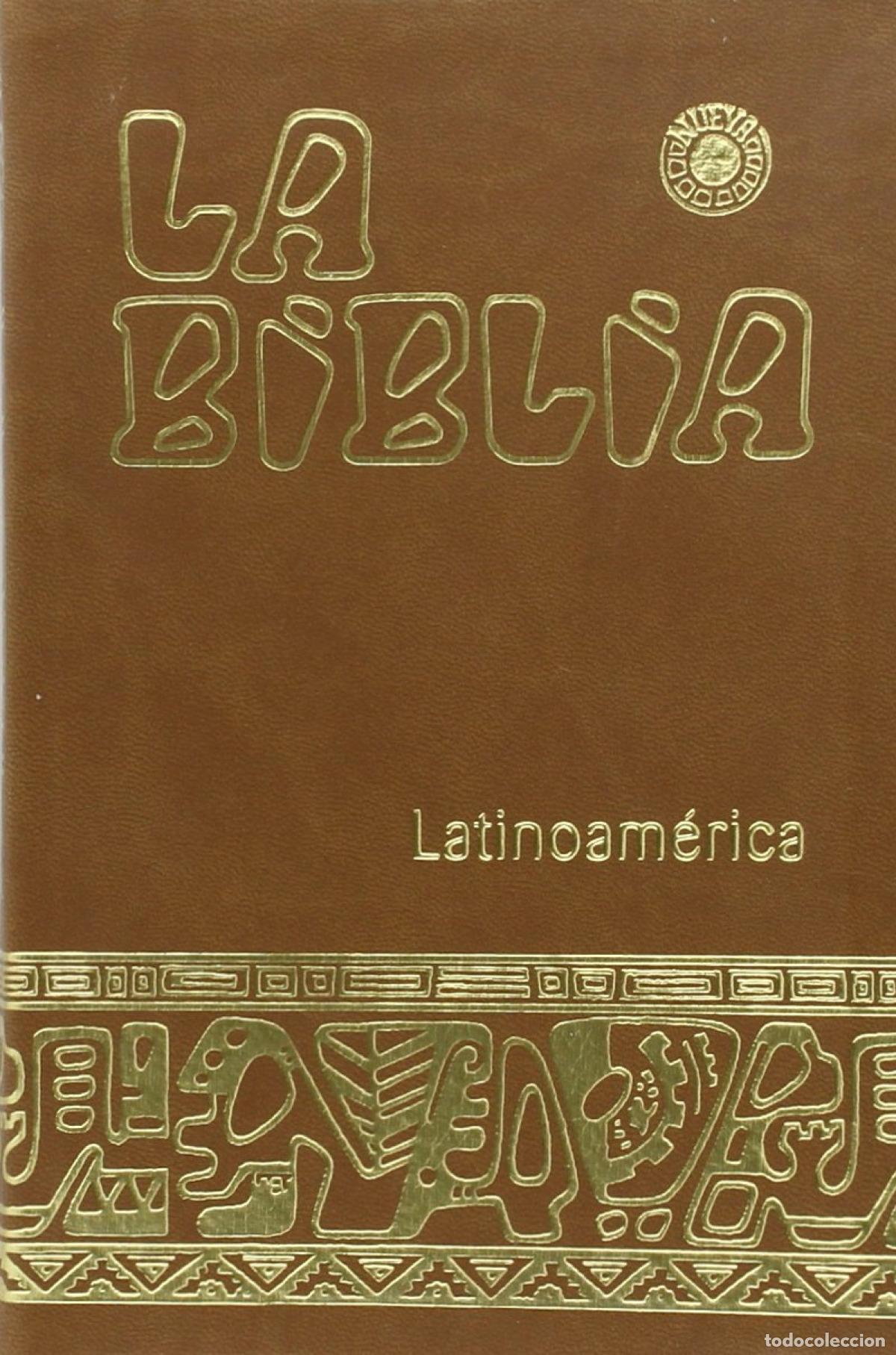 Libros: BIBLIA LATINOAM. MINISTRO SIMIL PIEL MARRON - Hurault, Bernardo