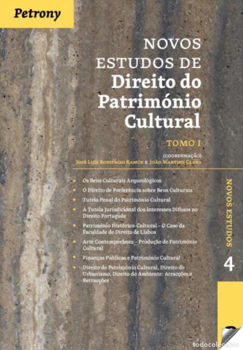B&uuml;cher: (PORT).1.NOVOS ESTUDOS DE DIREITO DO PATRIMONIO CULTURAL - Claro, Joao Martins