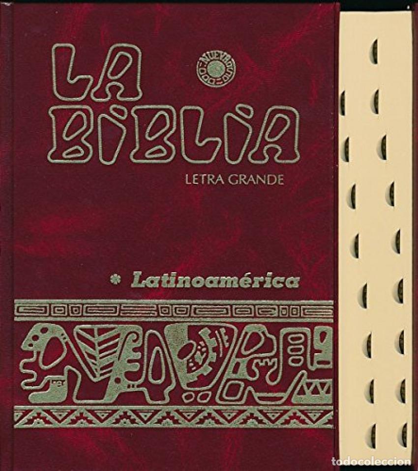 Libros: BIBLIA LATINOAM. LETRA GRANDE CARTONE , U&Ntilde;EROS - Hurault, Bernardo