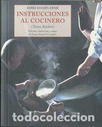books: INSTRUCCIONES AL COCINERO - DOGEN ZENJI, EIHEI