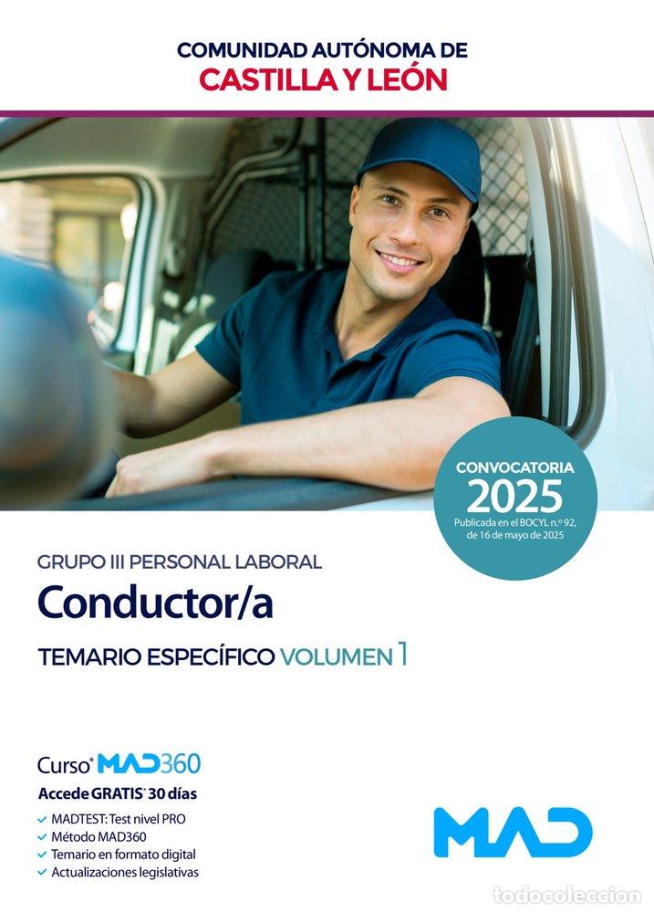 B&uuml;cher: CONDUCTOR/A GRUPO III PERSONAL LABORAL TEMARIO ESPECIFICO 1 - AA.VV