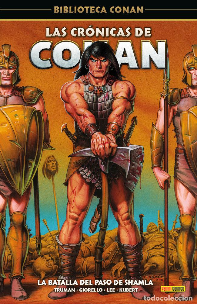 Libri: LAS CRONICAS DE CONAN 4 LA BATALLA DEL PASO DE SHAMLA - BENJAMIN TRUMAN
