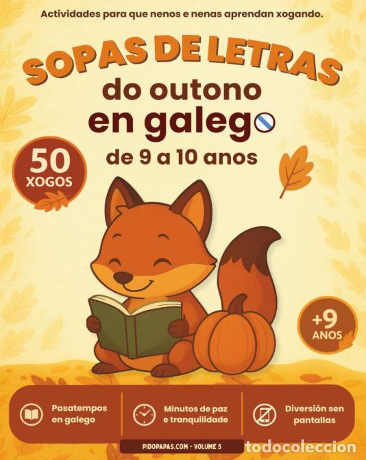 Libros: SOPA DE LETRAS DO OUTONO.(DE 9 A 10 ANOS) - Mari&ntilde;o, Breixo