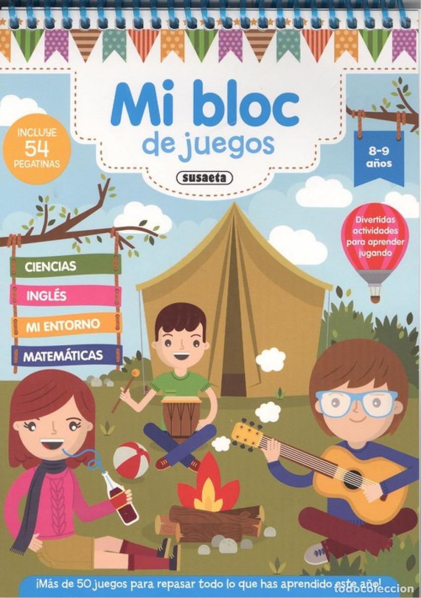 Libros: MI BLOC DE JUEGOS 8-9 A&Ntilde;OS - VV.AA.