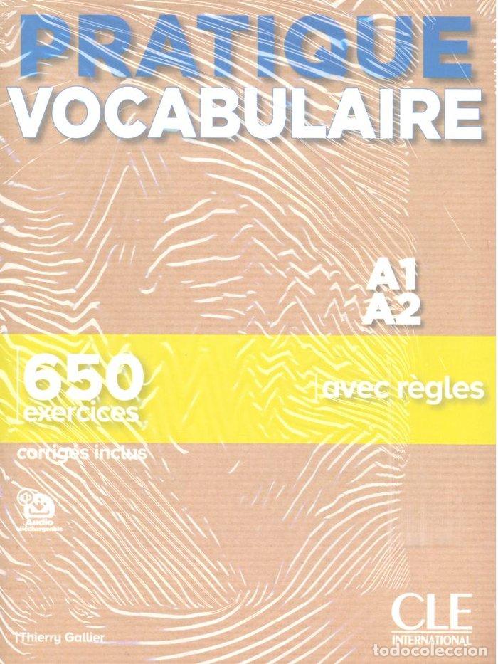 books: PRACTIQUE VOCABULAIRE NIV A1-A2 - GALLIER, THIERRY