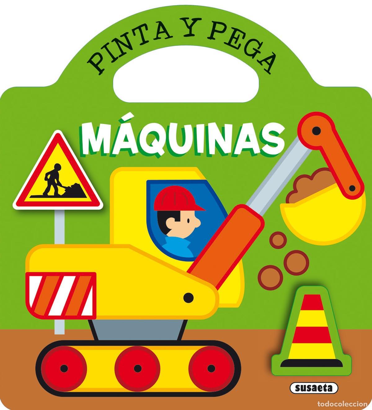 Libros: M&Aacute;QUINAS (PINTA Y PEGA) - Busquets, Jordi