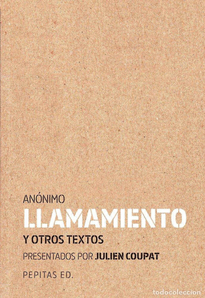 Libros: LLAMAMIENTO - ANONIMO