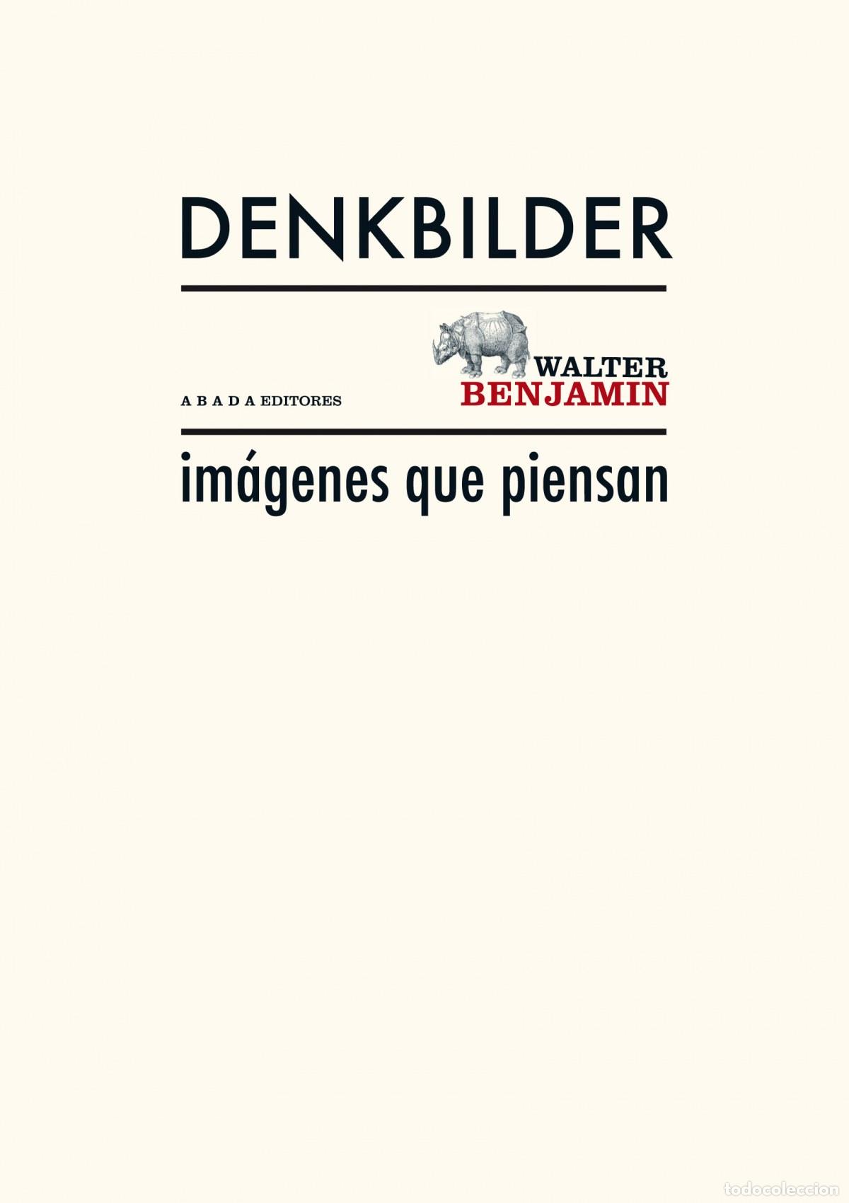 books: IMAGENES QUE PIENSAN - Benjamin, Walter