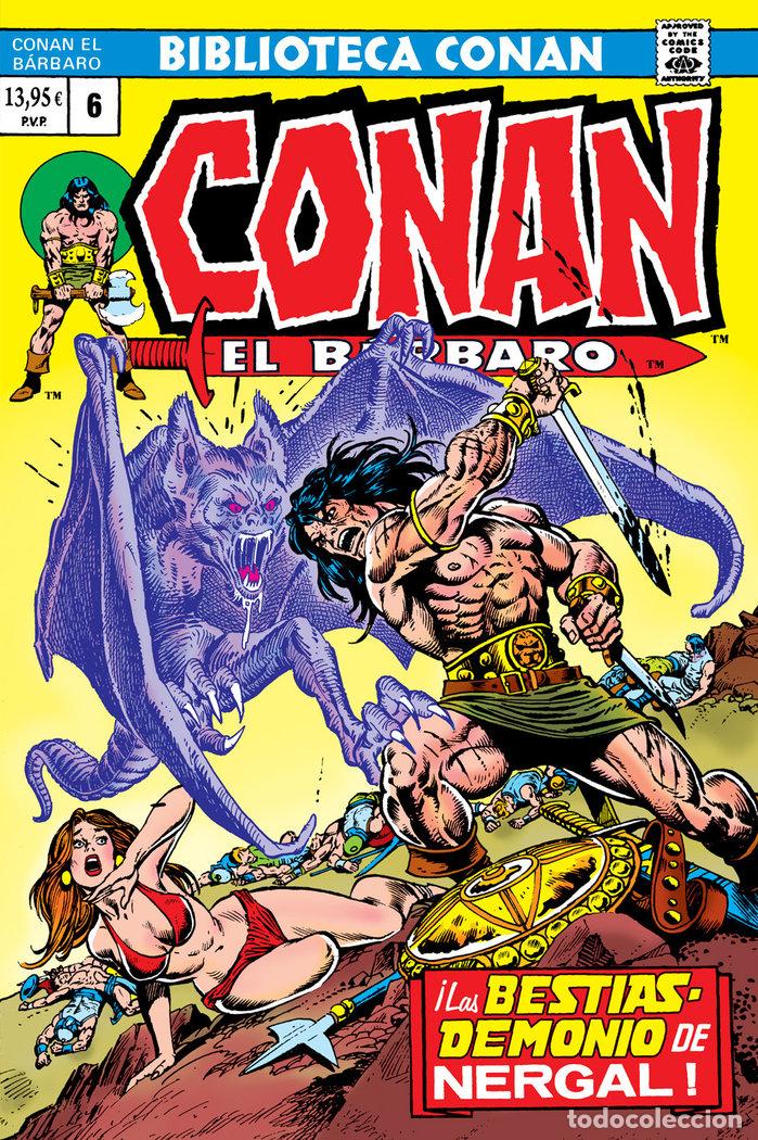 Livres: BIBLIOTECA CONAN EL B&Aacute;RBARO 6. 1973-74: CONAN THE BARBARIAN 29-34 USA - THOMAS, ROY