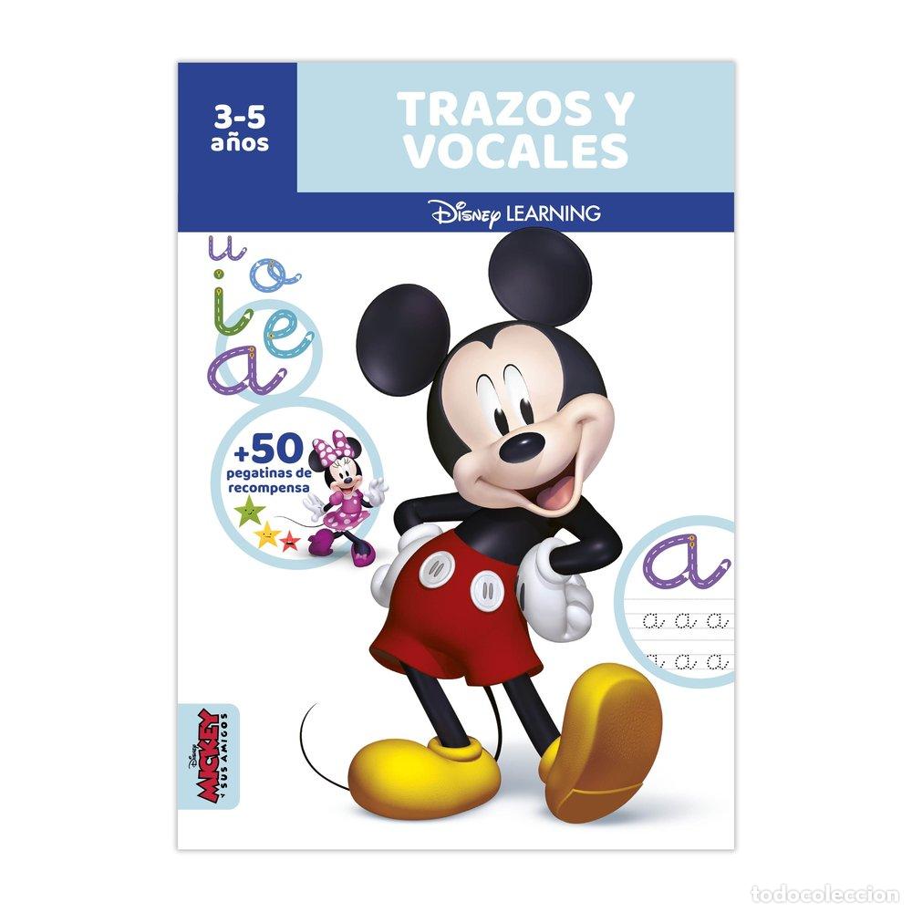 B&uuml;cher: DISNEY TRAZOS Y VOCALES MICKEY 3 5 A&Ntilde;OS - IMAGILAND