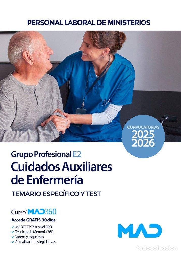 books: CUIDADO AUXILIAR ENFERMERIA GRUPO PROFESIONAL E2 TEMARIO Y T - AA.VV