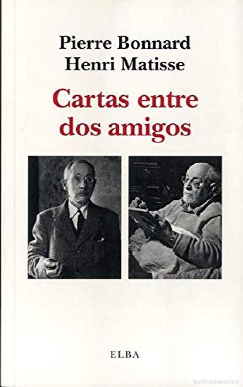 Libros: CARTAS ENTRE DOS AMIGOS - MATISSE, HENRI