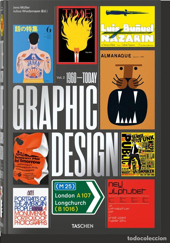 Libri: THE HISTORY OF GRAPHIC DESIGN VOL 2 1960 TODAY - MULLER, JENS