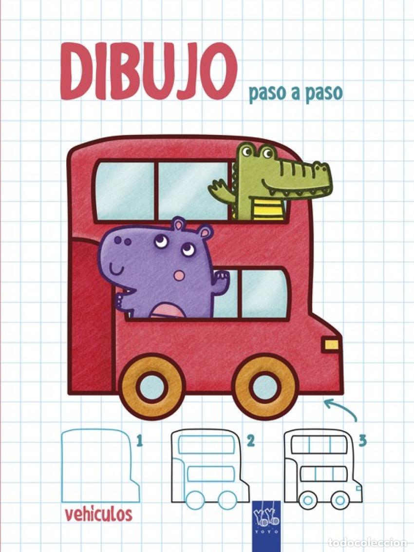 Libros: VEHICULOS. DIBUJO PASO A PASO - YOYO