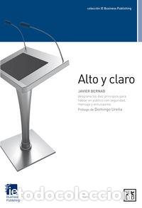 Libros: ALGO Y CLARO IE BUSINESS PUBLISHING - BERNAD, JAVIER