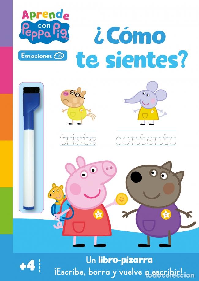 Libros: PEPPA PIG. PRIMEROS APRENDIZAJES - APRENDE CON PEPPA. &iquest;C&Oacute;MO TE SIENTES? - Hasbro