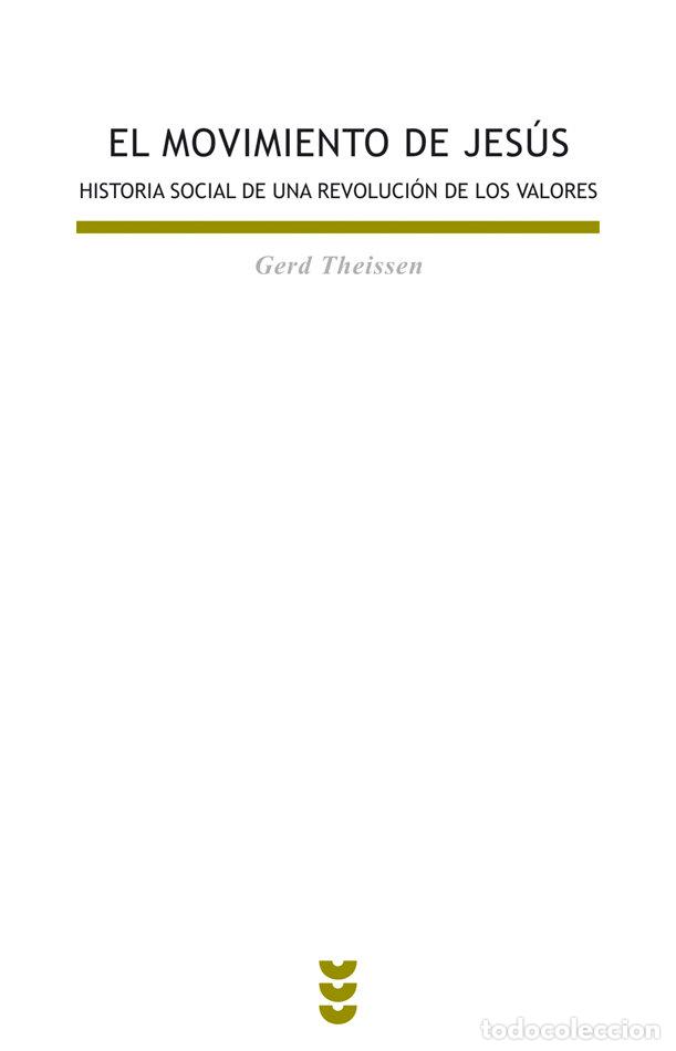books: MOVIMIENTO DE JESUS,EL - THEISSEN, GERD