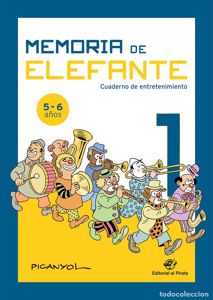 Livros: MEMORIA DE ELEFANTE 1 CUADERNO DE ENTRETENIMIENTO 5 6 - MARTINEZ PICANYOL, JOSEP LLUIS