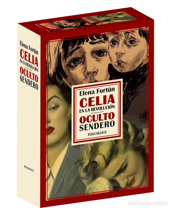 Libri: ESTUCHE ELENA FORTUN CELIA EN LA REVOLUCION/OCULTO SENDERO - FORTUN, ELENA