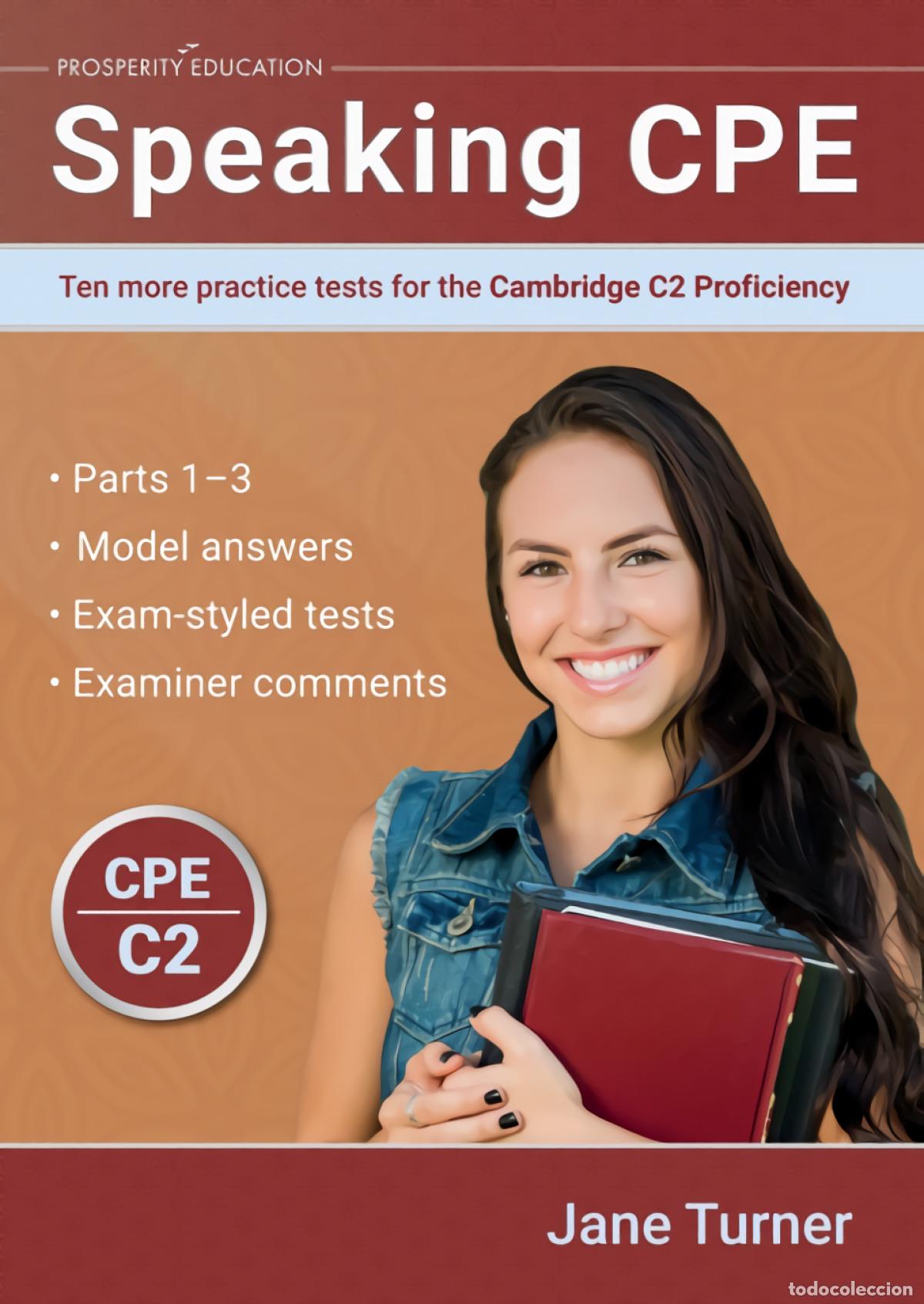 Libri: (24).SPEAKING CPE:TEN MORE PRACTICE TESTS FOR THE CAMBRIDGE - TURNER, JANE