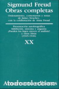 Libros: OBRAS COMPLETAS FREUD XX PRESENTACION AUTOBIOGRAF.INHIBICI - FREUD, SIGMUND