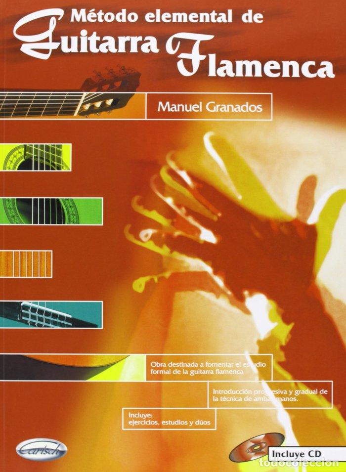Libros: METODO ELEMENTAL DE GUITARRA FLAMENCA + CD-ROM - GRANADOS, MANUEL